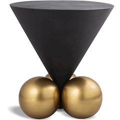 Naples Grey Cement End Table