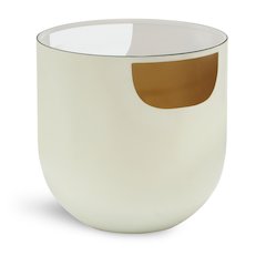 Doma Cream / Gold End Table
