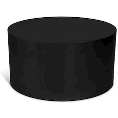 Cylinder Matte Black Coffee Table