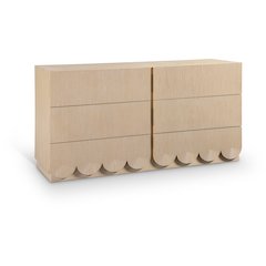 Scallop Natural Dresser