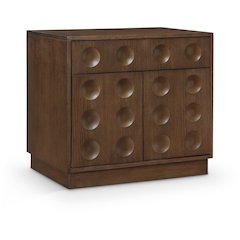 Compass Brown Night Stand