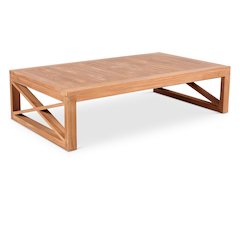 Anguilla Natural Teak Outdoor Coffee Table