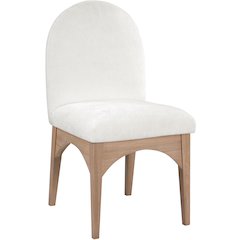 Waldorf Cream Chenille Fabric Dining Chair