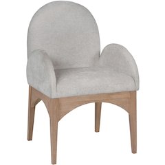 Waldorf Grey Chenille Fabric Dining Chair