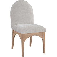 Waldorf Grey Chenille Fabric Dining Chair