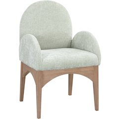 Waldorf Mint Chenille Fabric Dining Chair