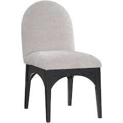 Waldorf Grey Chenille Fabric Dining Chair