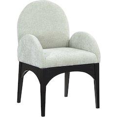 Waldorf Mint Chenille Fabric Dining Chair