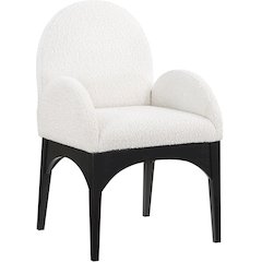 Waldorf Cream Boucle Fabric Dining Chair