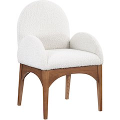 Waldorf Cream Boucle Fabric Dining Chair