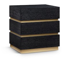 Zaylan Black Night Stand