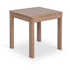 Newport Natural Acacia Wood Outdoor Patio End Table