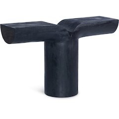 Tee Black Console Table