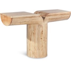 Tee Oak Console Table