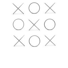 XOXO Chrome Stainless Steel Wall Decor