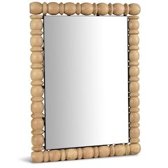 Aubrey Bleached Natural Oak Mirror