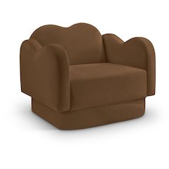 Bloom Saddle Velvet Chair