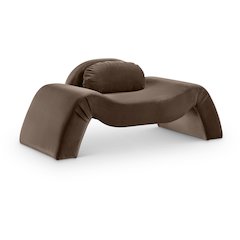 Austin Brown Velvet Chair