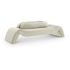 Austin Cream Velvet Sofa