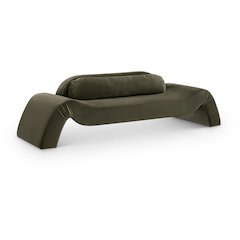 Austin Green Velvet Sofa