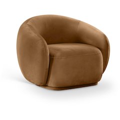 Emery Saddle Velvet Chair