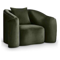 Destin Green Velvet Chair