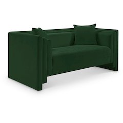 Everett Green Chenille Fabric Loveseat