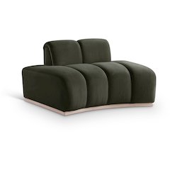 Jace Green Velvet Chair