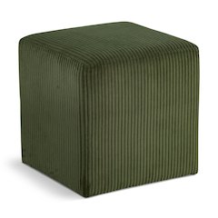 Roy Green Microsuede Fabric Ottoman/Stool