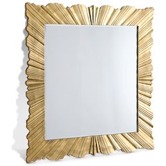 Golda Gold Leaf Mirror