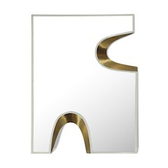 Soleil Cream Mirror