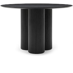Simba Black Dining Table