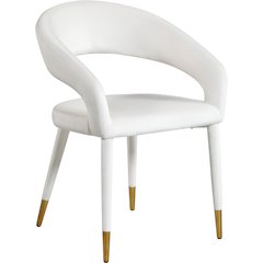 Destiny Cream Velvet Dining Chair