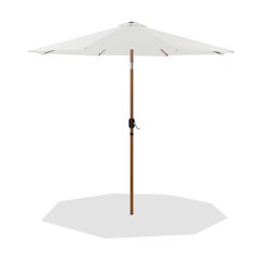 Fiji White Fabric Patio Umbrellas
