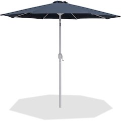 Fiji Grey Fabric Patio Umbrellas