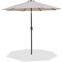 Fiji Beige Fabric Patio Umbrellas