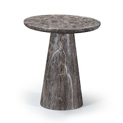 Cassino Brown Concrete Indoor/Outdoor End Table