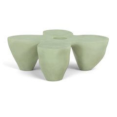 Fiore Green Concrete Indoor/Outdoor Coffee Table