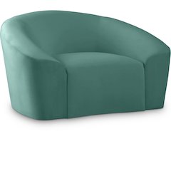 Riley Mint Velvet Chair