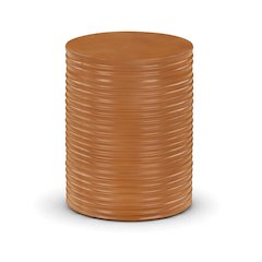 Nobi Terracotta Concrete Indoor/Outdoor End Table