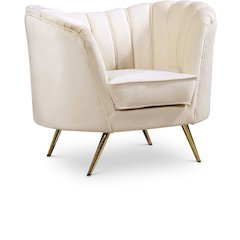 Margo Cream Velvet Chair