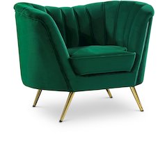 Margo Green Velvet Chair