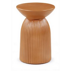 Opani Terracotta Concrete Indoor/Outdoor End Table