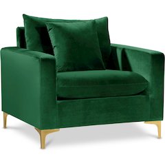 Naomi Green Velvet Chair