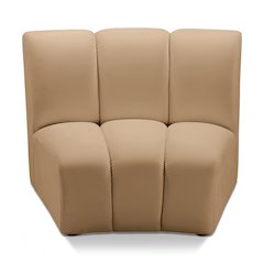 Infinity Camel Velvet Modular Chair