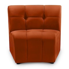 Limitless Cognac Velvet Modular Chair