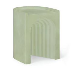 Avenda Green Concrete Indoor/Outdoor End Table