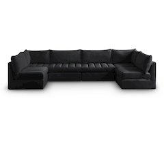 Jacob Black Velvet Modular Sectional