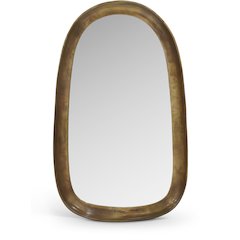Auberge Brass Mirror