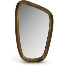 Auberge Brass Mirror